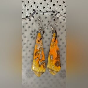 Bumble Bee Jasper Earrings